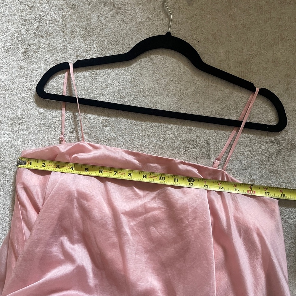 Tilly Tiered Maxi Dress in Pink | Size L | NWOT - Picture 7 of 9